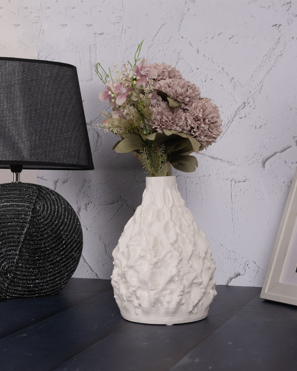 Elysian 3D Vase (White)