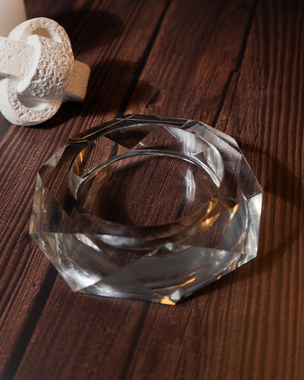 Clear Cut Ash Tray