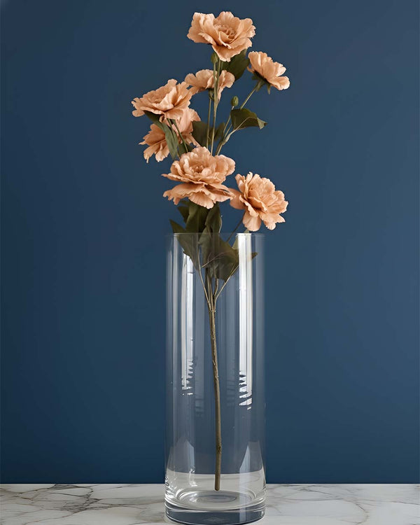 Peach Peony Flower Stem