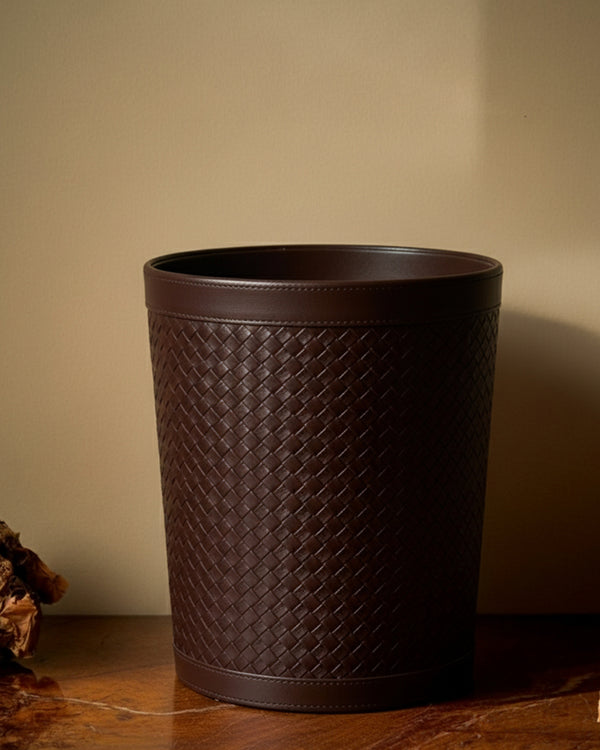 Chic Brown Waste Bin
