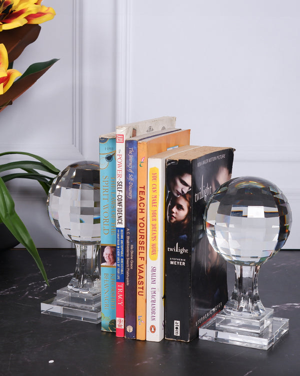 Glacia Globe Bookend