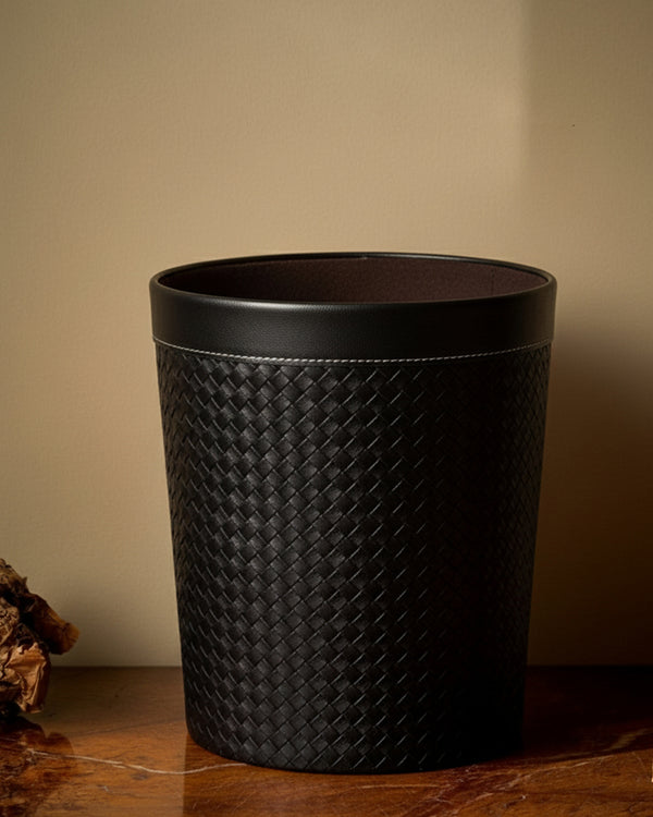 Elegance Black Waste Bin