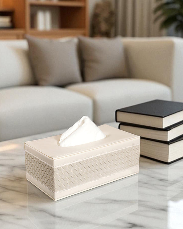 Elegance Cream Tissue Box