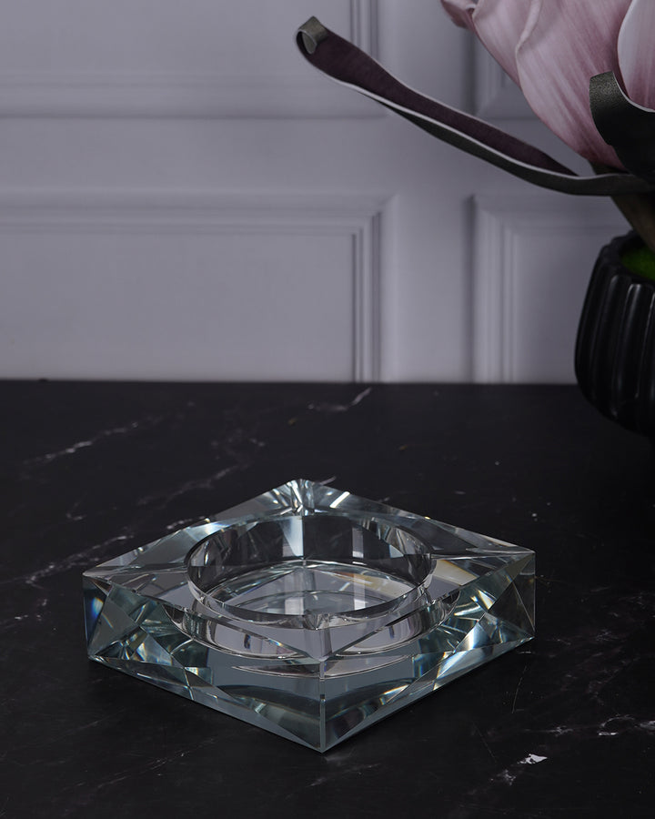 Crystal Geometric ashtray