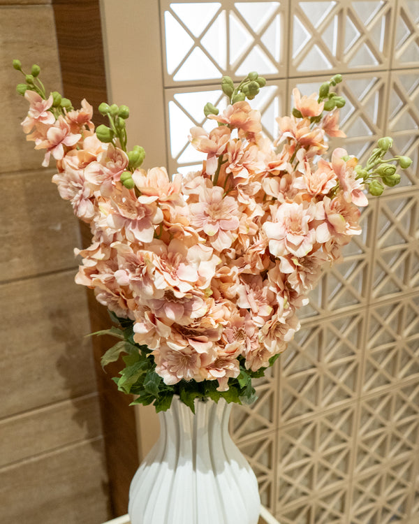 Peach Cherry Blossom Flower Stem