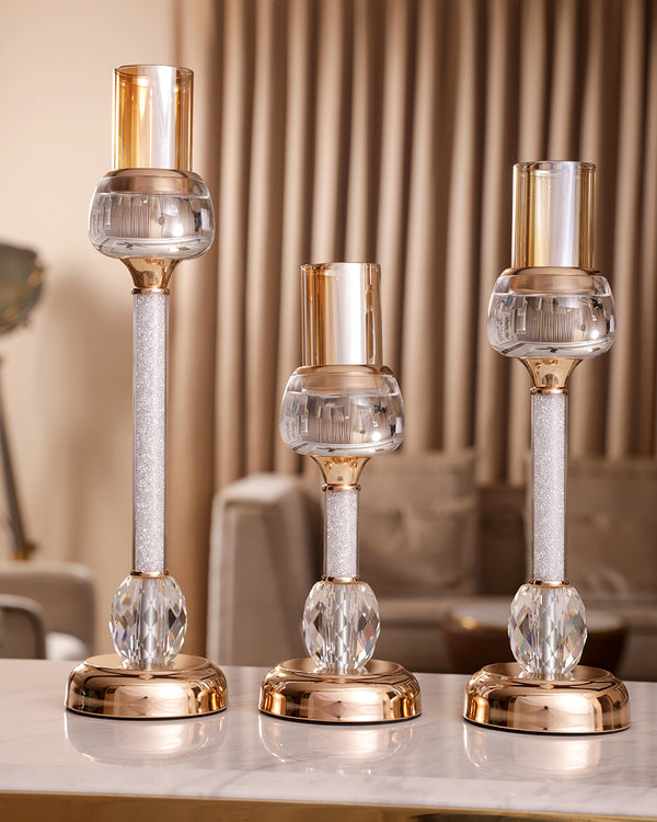 Gemfilled Candle Stand