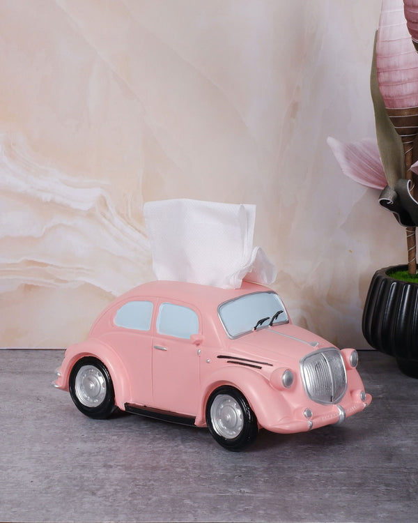 Vintage Car Tissue Box