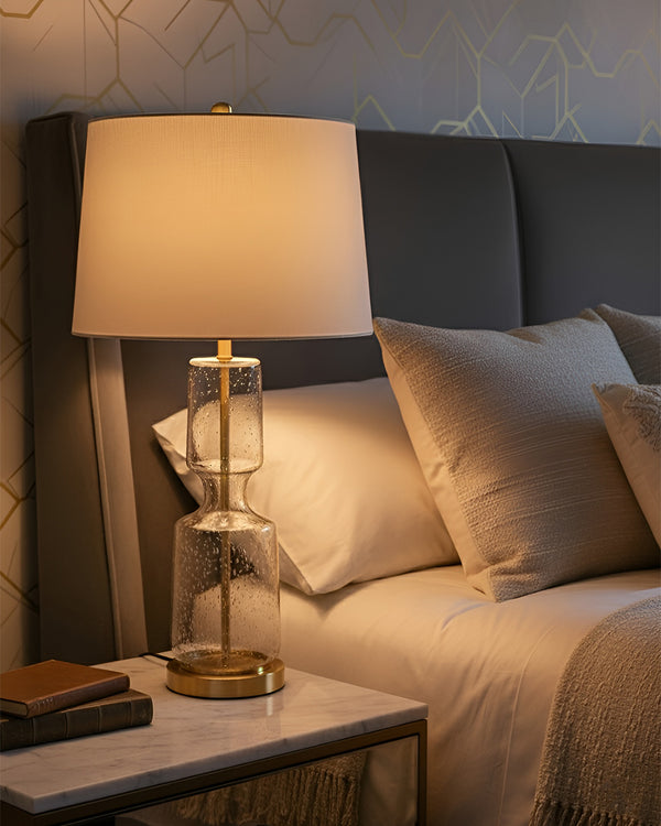 Celeste Luxe Glass Lamp