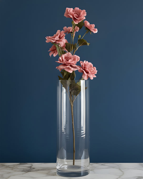 Pink Peony Flower Stem