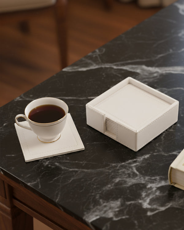 Chic Square Cream Coaster