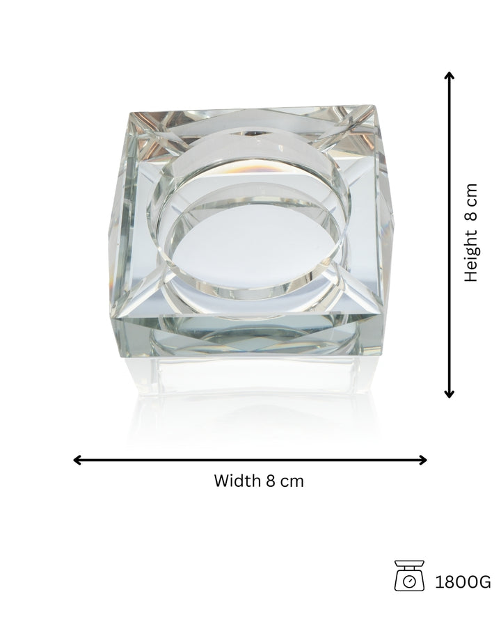 Premium Crystal Geometric ashtray