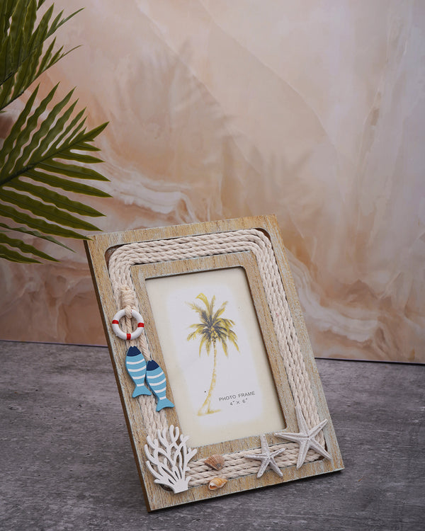 Beach Vibe Photo Frame