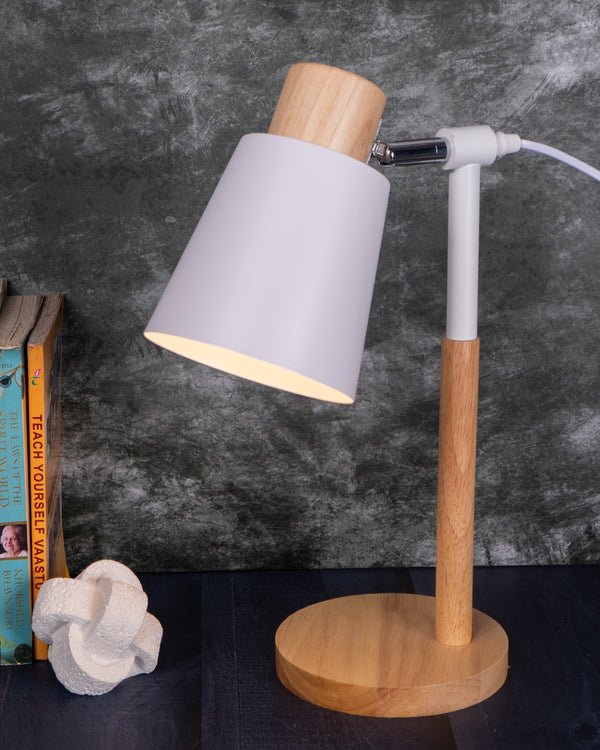 Timber Focus Study Lamp