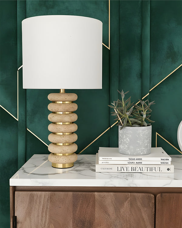 Stacked Table Lamp