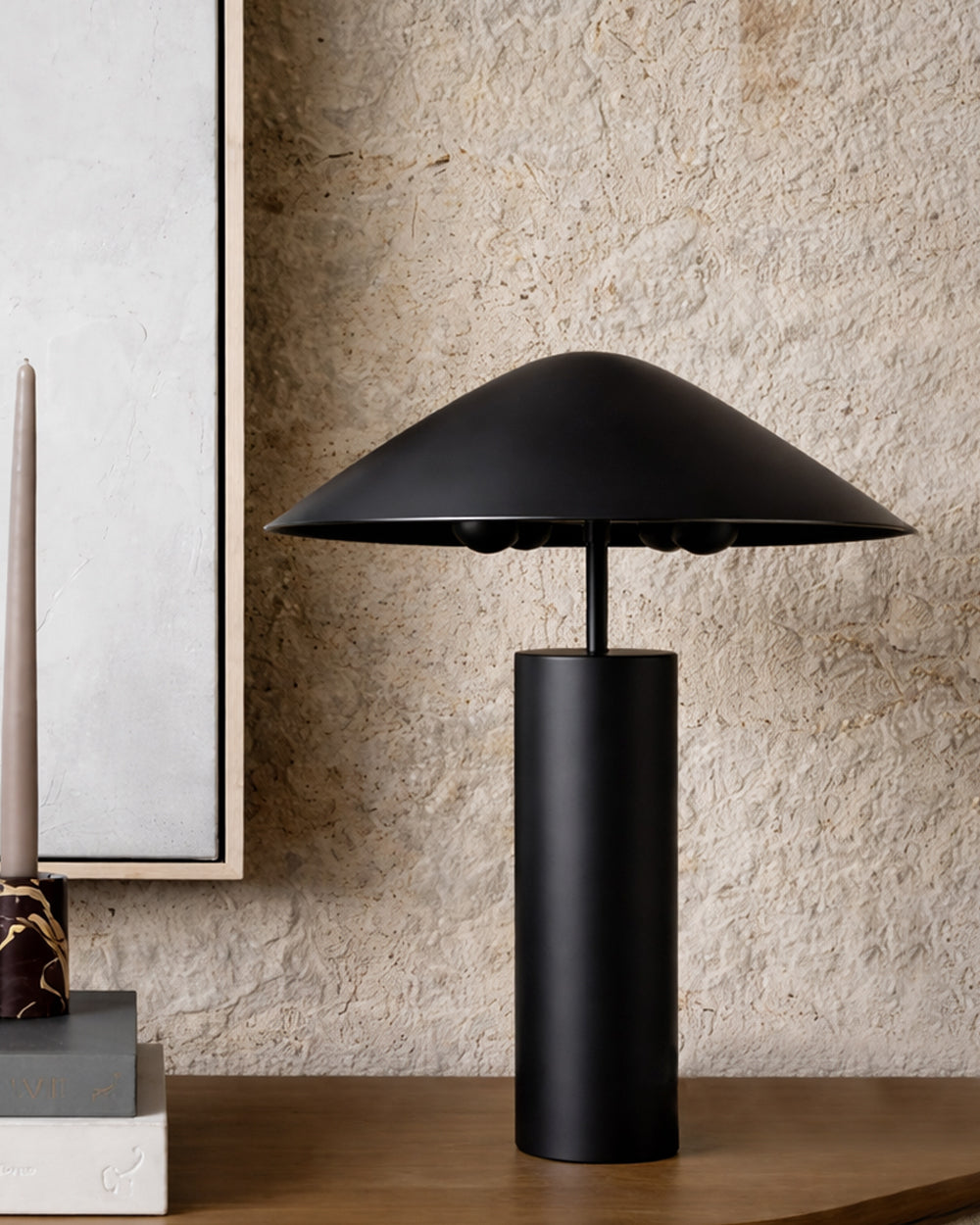 ◎ HALO ハロー SLAB LAMP TABLE 高級家具 レア Halo Table Lamps | Aarvi Decor Studio