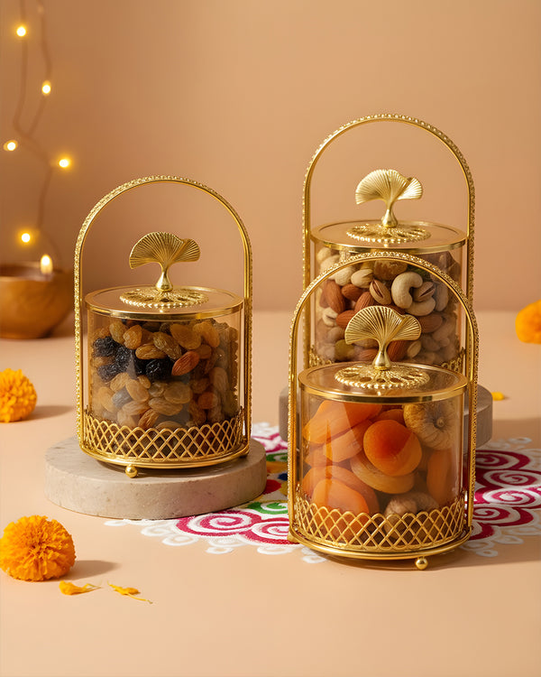 Heritage Arch Trio Jar Set