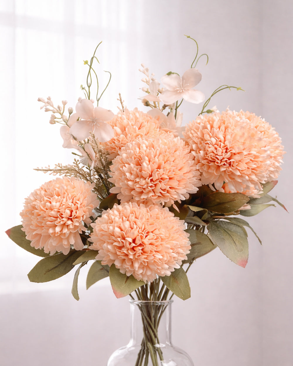 Chrysanthemums Faux Bunch – Aarvi Decor Studio