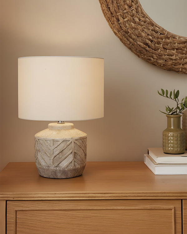 Rustic Luxe Table Lamp