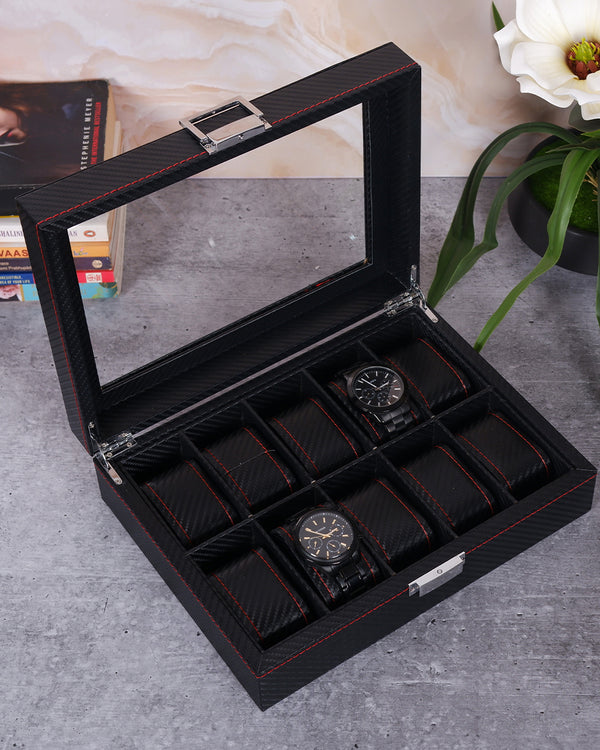 Best Watch Organiser for Men | Watch Boxes - Aarvi Decor Studio